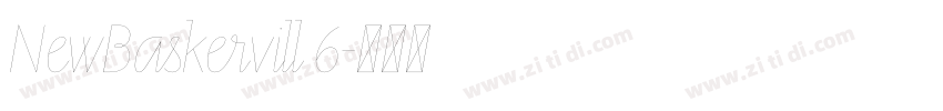 NewBaskervill 6字体转换
